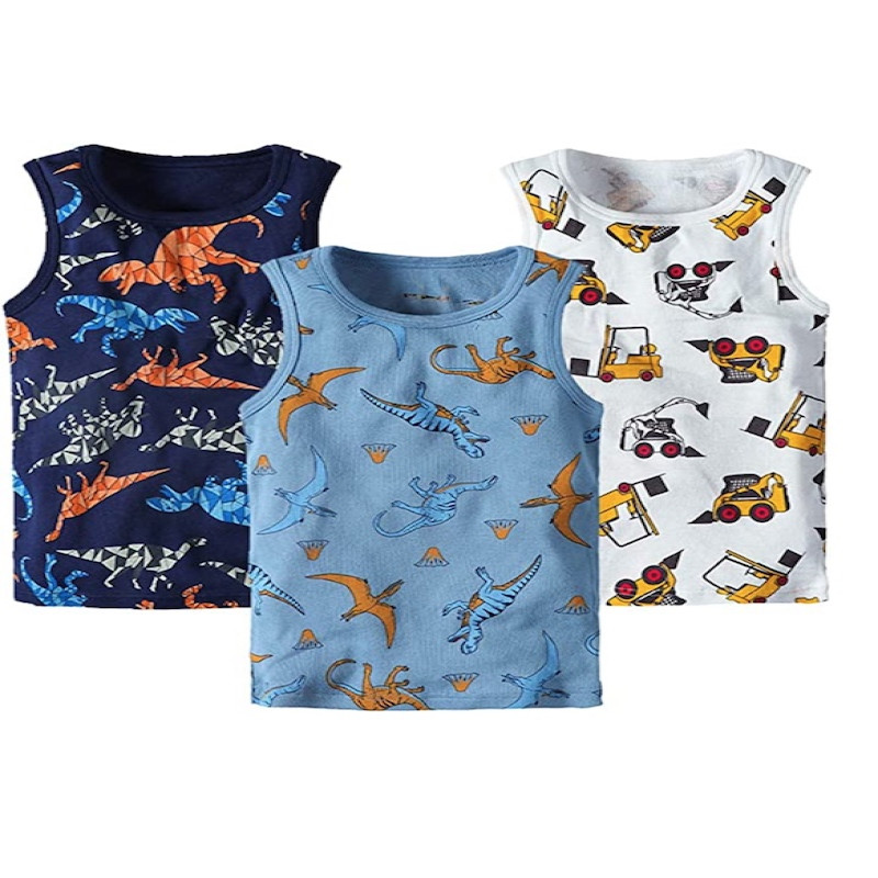 Toddler Kids Boy Set of 3 Tank Tops SET 5